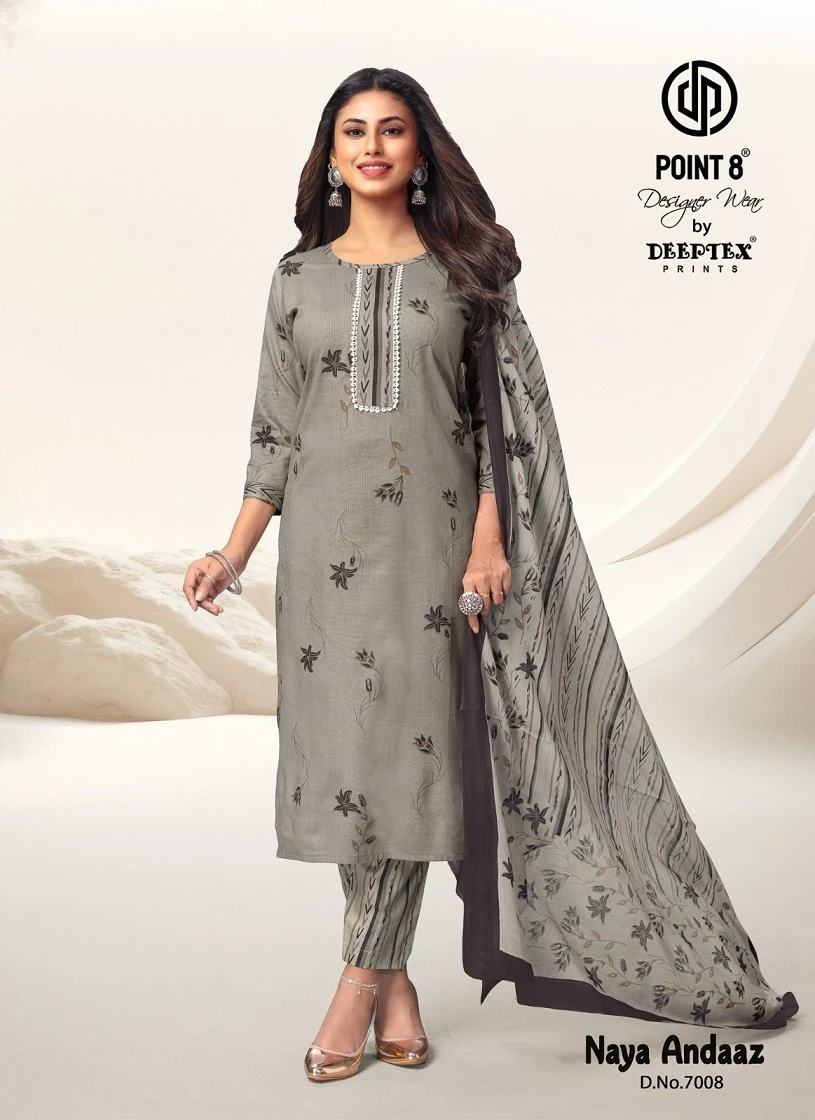 Deeptex Naya Andaz Vol 7 Cotton Wholesale Readymade Salwar Suit Catalog — Wholesale Readymade Suit, Deeptex wholesale from Surat - Gallery Image 8